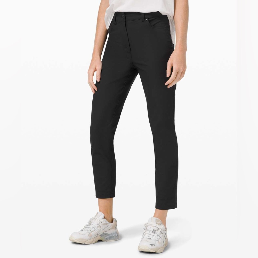 Lululemon City Sleek 5 Pocket 7/8 Pant Black Size 6